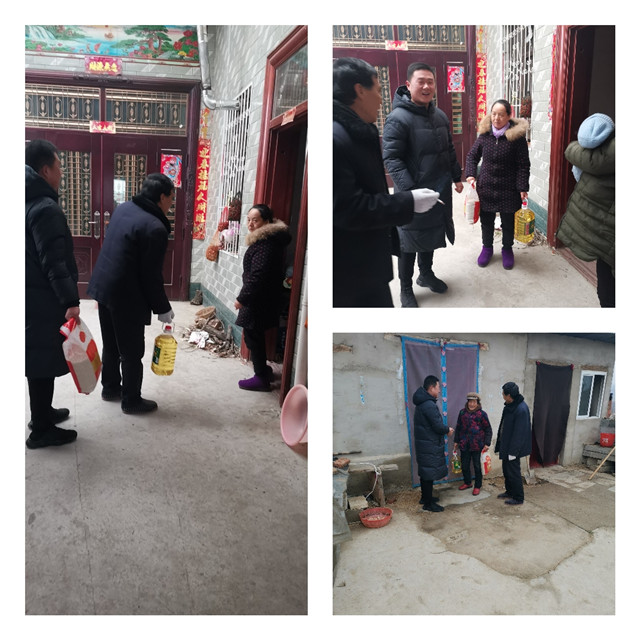 顶风冒雪送温暖 尊老成风获点赞方城县厚德学校春节慰问当地老人连续九年不间断