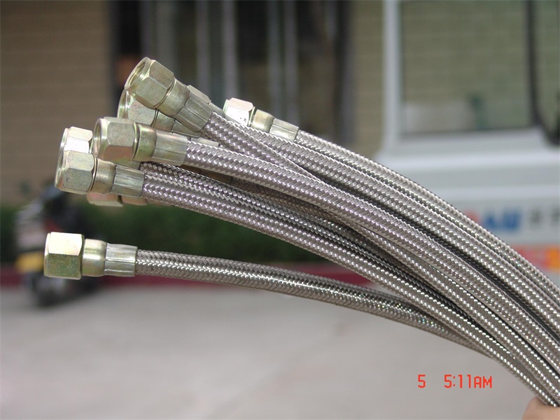 Teflon hose braid with SUS 304