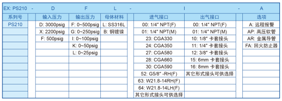 PS210系列双侧特气控制面板