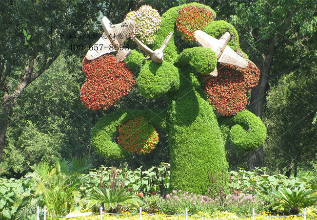 植物绿雕大树造型