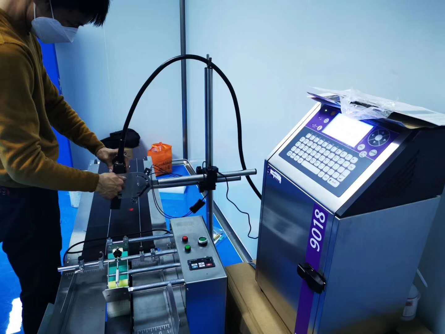 湖南口罩喷码机