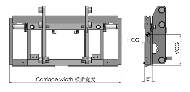 YC侧移器