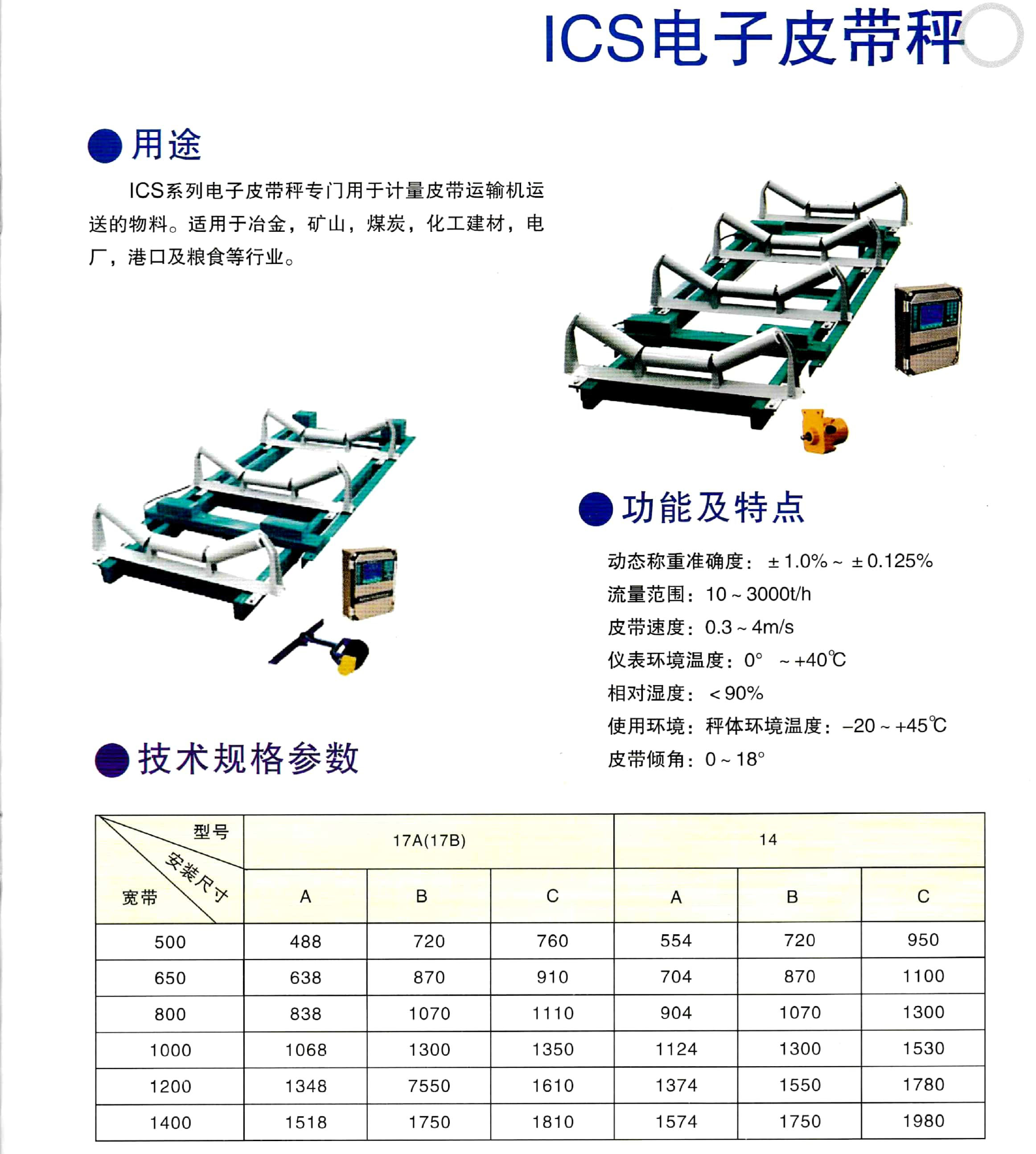 電子皮帶秤