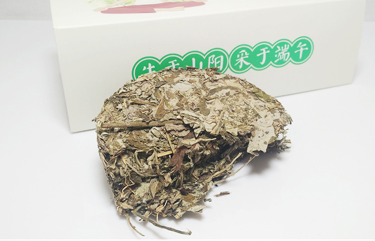 野 生艾叶足浴饼