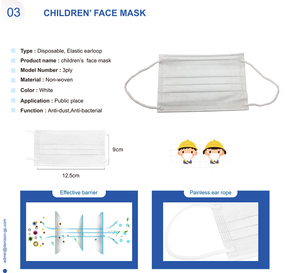 CHILDREN' FACE MASK