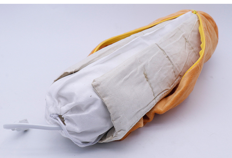 艾草枕头厂家批发 电加热艾草颈椎枕家用新款护颈枕 艾绒枕成人