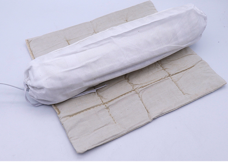 艾草枕头厂家批发 电加热艾草颈椎枕家用新款护颈枕 艾绒枕成人