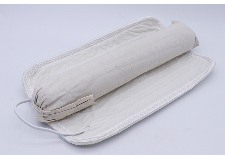 艾草枕头厂家批发 电加热艾草颈椎枕家用新款护颈枕 艾绒枕成人