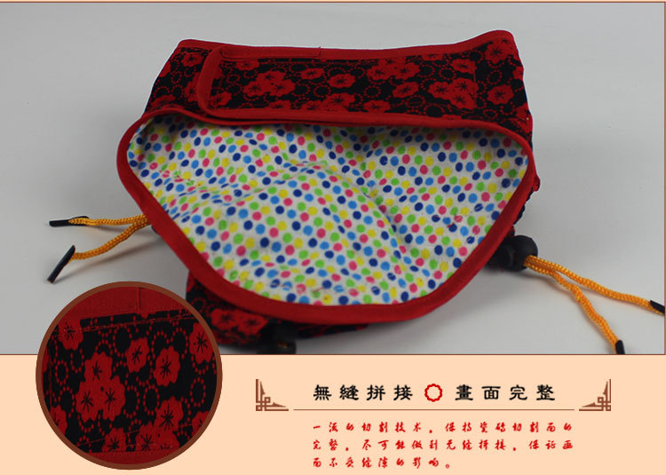 艾条艾制品厂家直销全棉三联温灸布套家用随身灸温灸布套 艾灸服