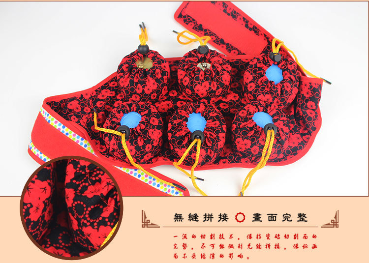 艾条厂直销全棉腰腹六联温灸布套家庭专用温灸布套温灸服量大价优