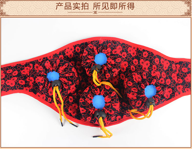 厂家批发纯棉四联温灸布套 家用多功能艾柱艾条随身灸送灸盒