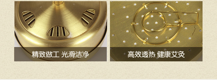 厂家批发纯棉四联温灸布套 家用多功能艾柱艾条随身灸送灸盒