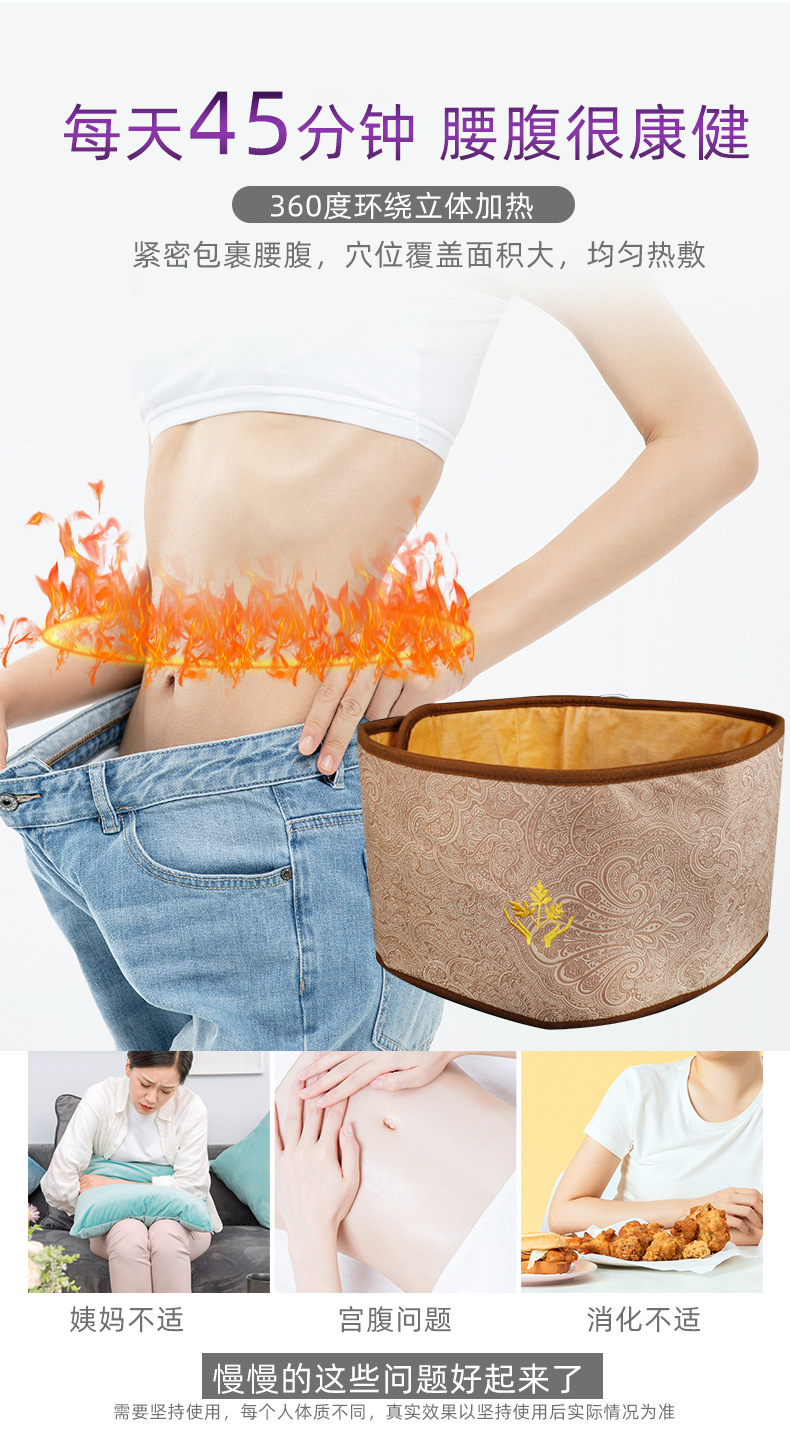 厂家直销艾草热敷护腰宝电加热热敷艾灸宝系列灸具批发护腰宝(1)