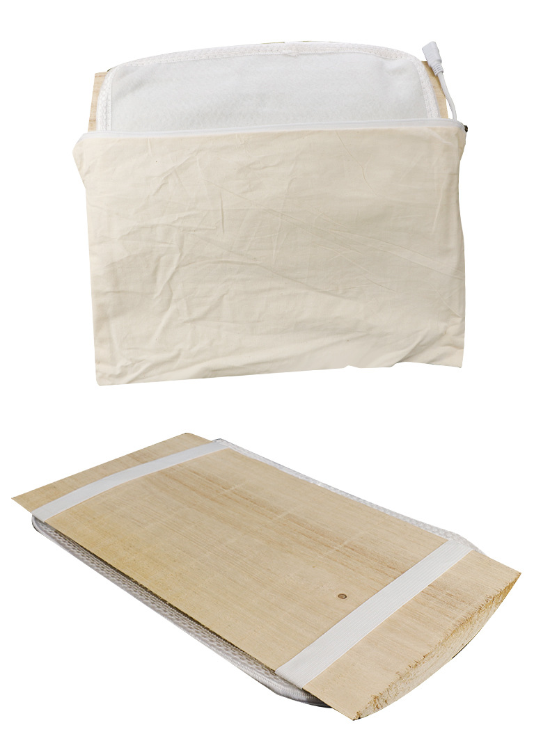 厂家直销电加热热敷艾灸枕腰枕批发植绒电加热灸具定制艾灸腰枕