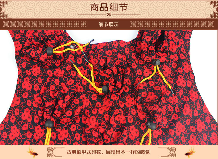 厂家直销全棉颈肩八联温灸布套 温灸服 家庭温灸布套一件代发供货