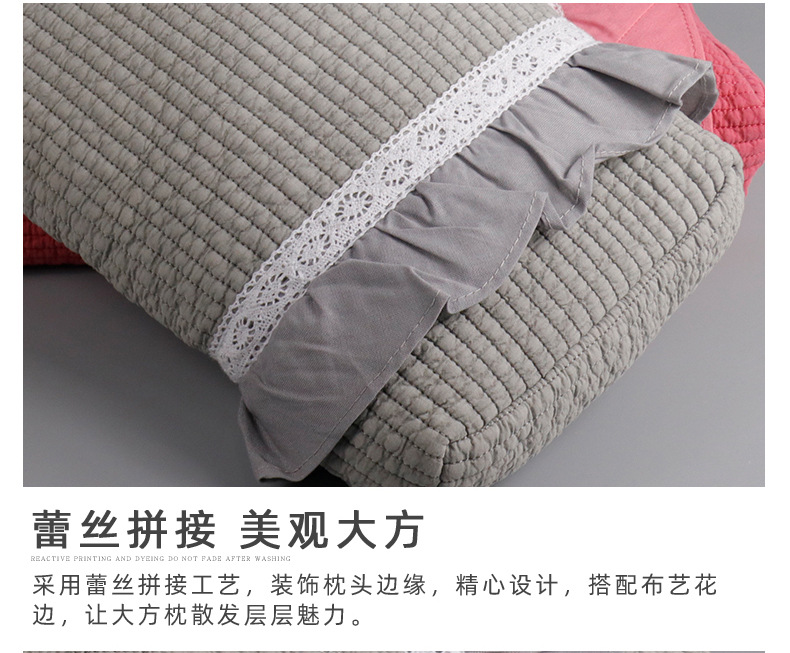 厂家直销枕芯砂洗艾绒枕护颈调节艾绒荞麦花草保健枕艾绒坐垫批发