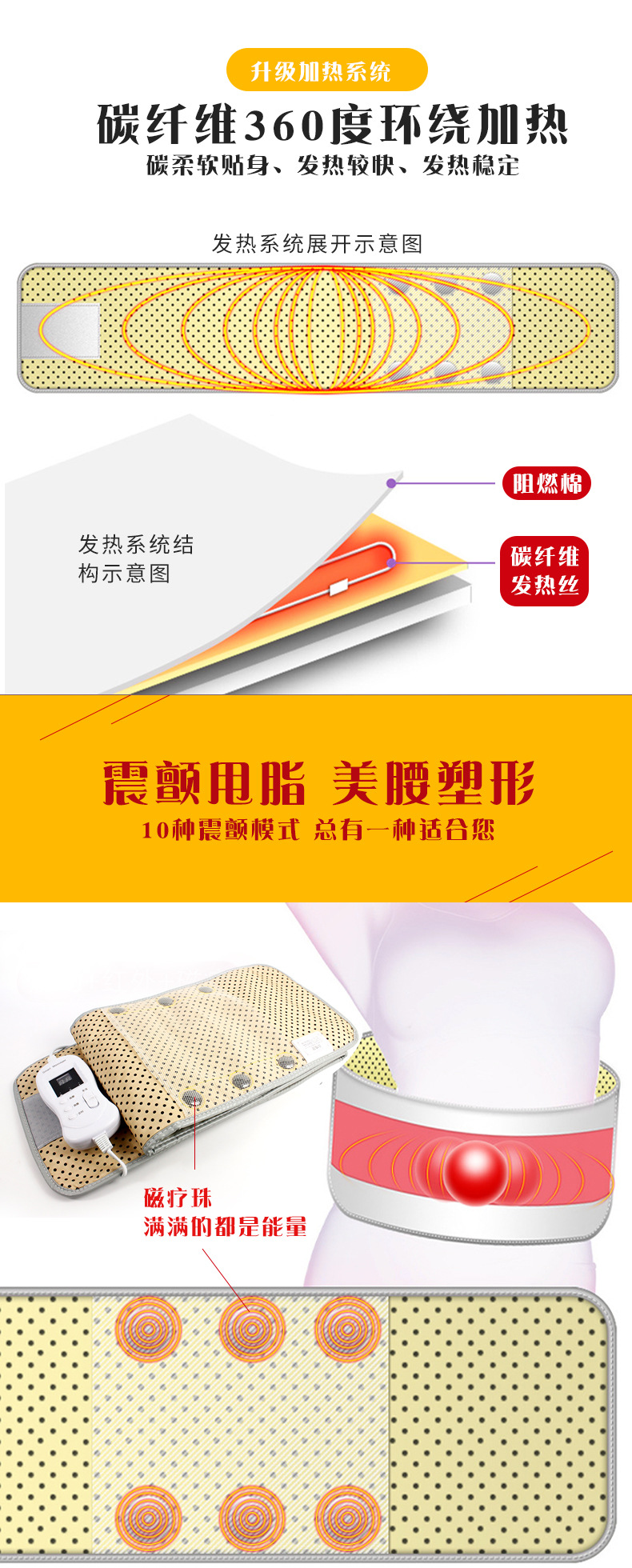 大姨妈贴宝宝经期女调理艾草暖热帖腰腹部充电暖身发热贴厂家批发