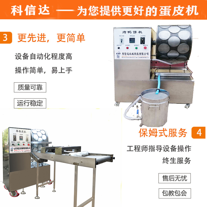 蛋皮機