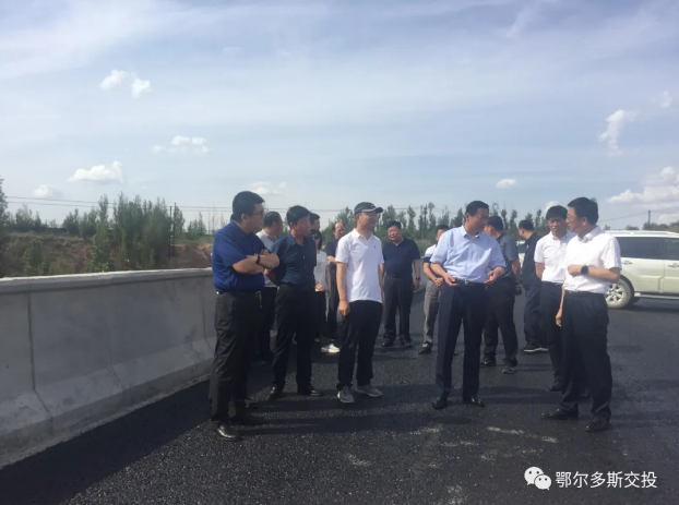 大龙高速公路开展项目建设督查