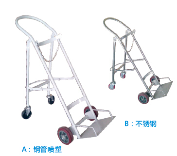 QXC-023A/B 單瓶氧氣瓶推車