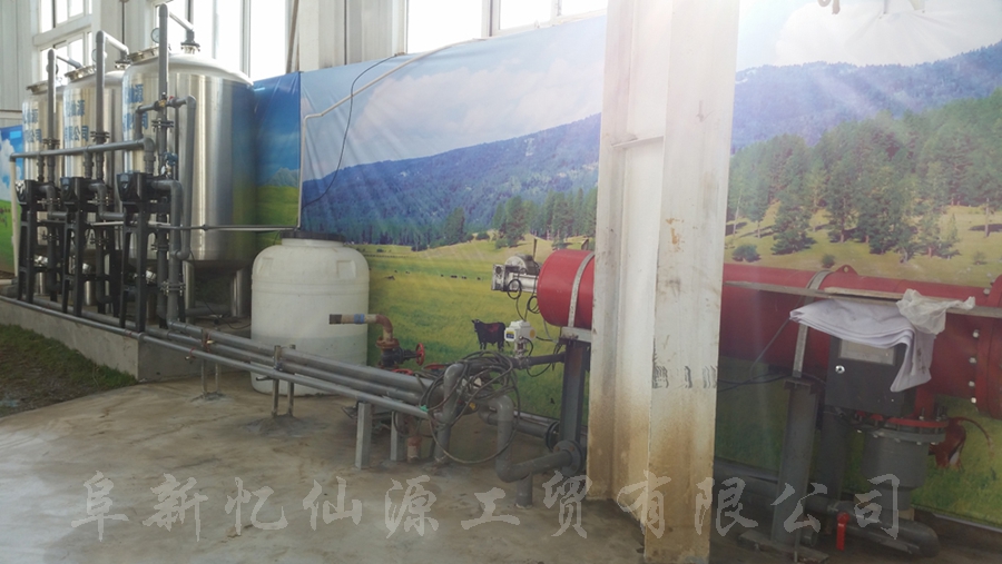 我公司為遼寧亞太溫泉度假村新增飲用水及溫泉水處理系統