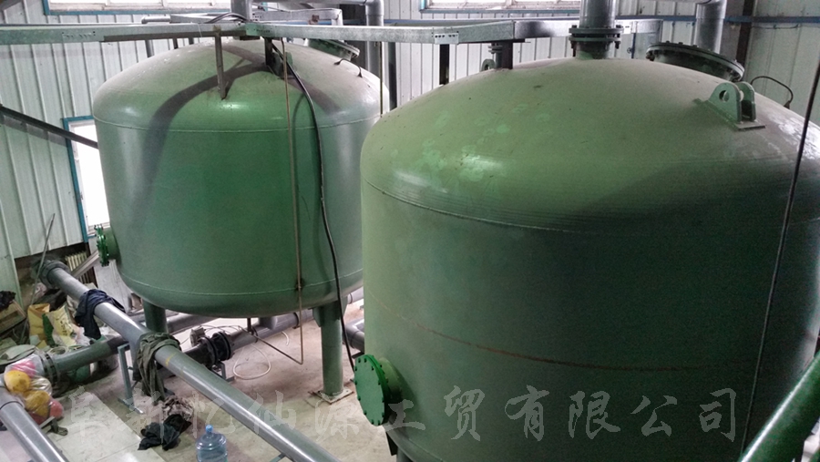 我公司為遼寧沈煤紅陽熱電有限公司疏干水凈水器改造