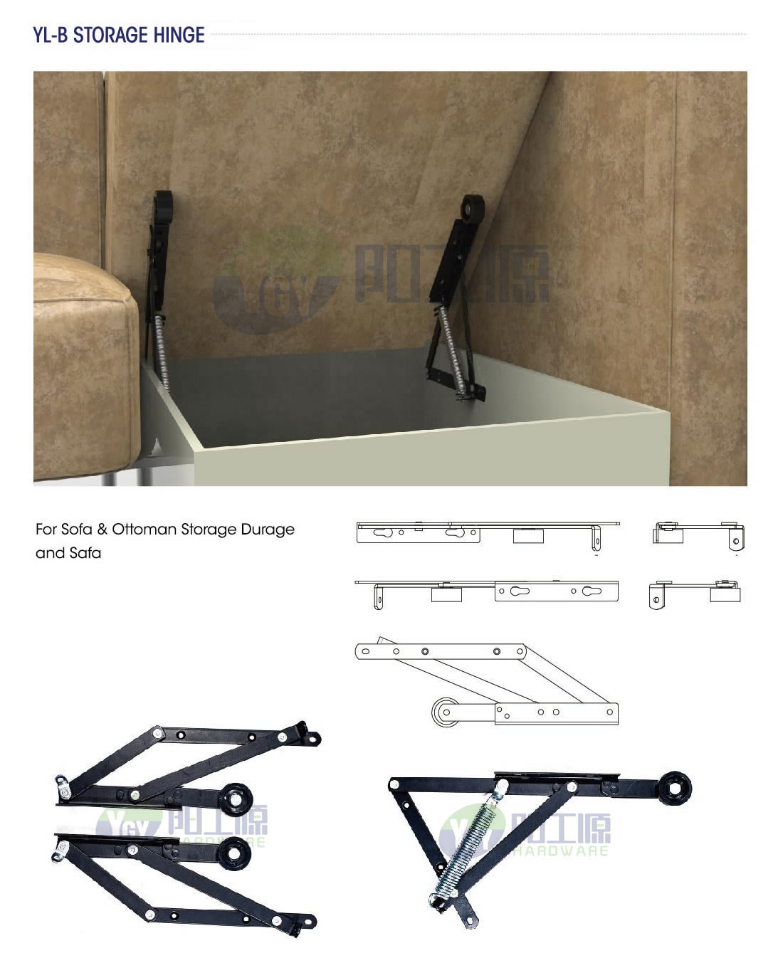 YL-B Storag Hinge