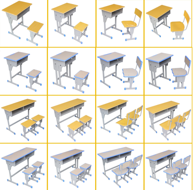 安阳学生固定课桌椅