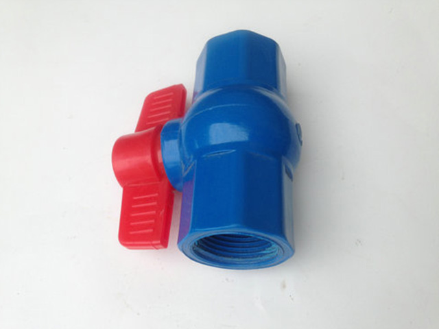 PVC方体兰球阀（加厚 丝口、平口）