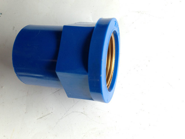 PVC兰内直（铜丝口）