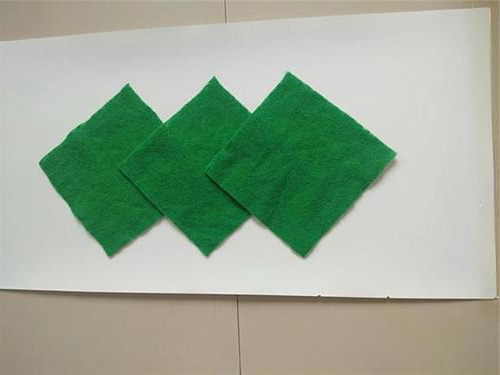 绿颜色编织布