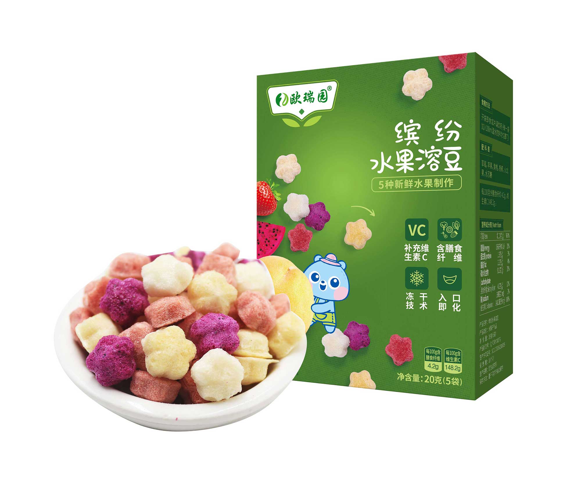 水果溶豆