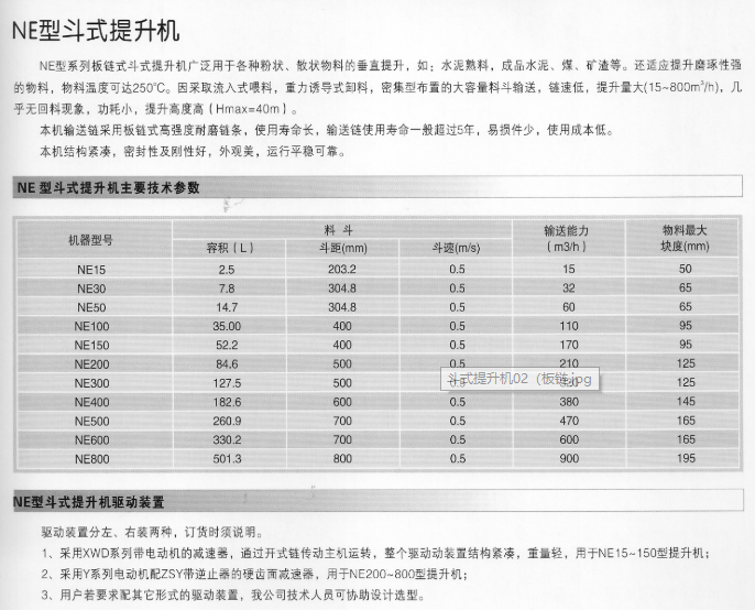 斗式提升机