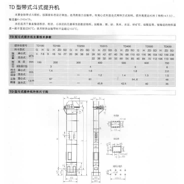 斗式提升机