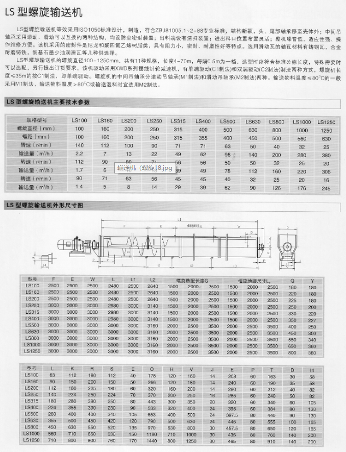 螺旋式输送机