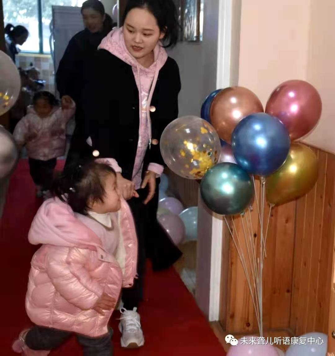 郑州未来听障儿童康复 中原中心亲子部生日Party ——欢乐起航，健康成长