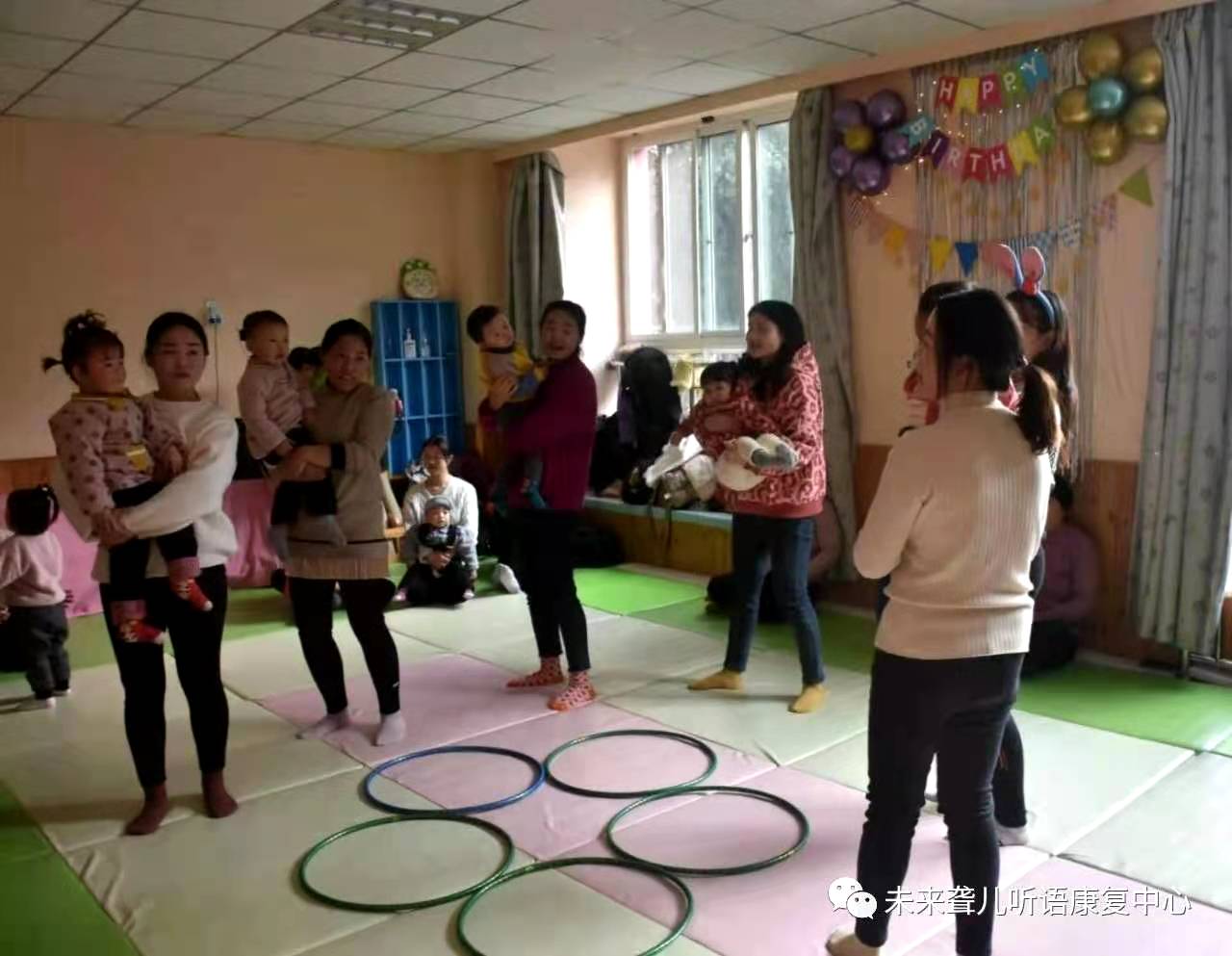 郑州未来听障儿童康复 中原中心亲子部生日Party ——欢乐起航，健康成长