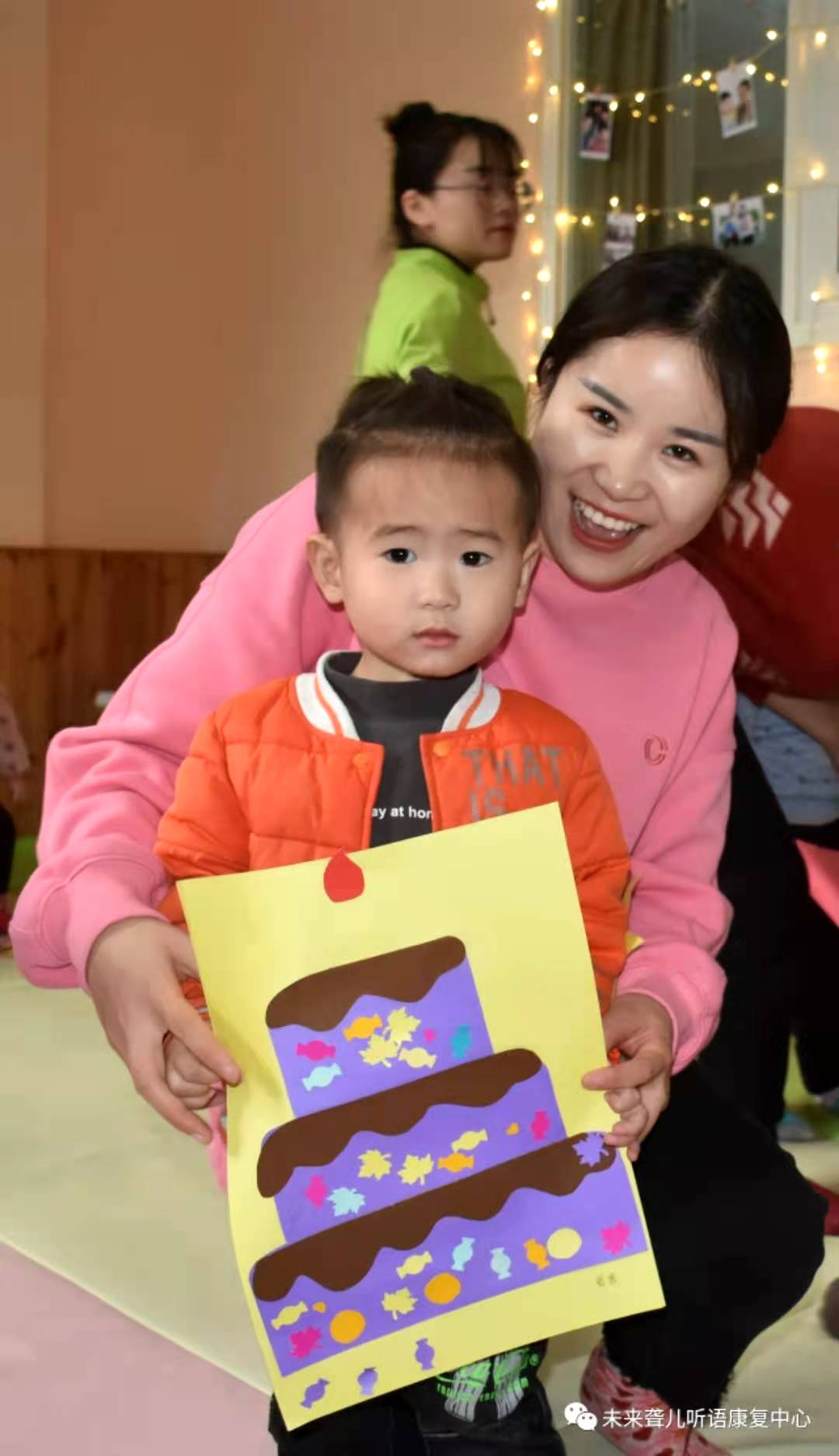 郑州未来听障儿童康复 中原中心亲子部生日Party ——欢乐起航，健康成长