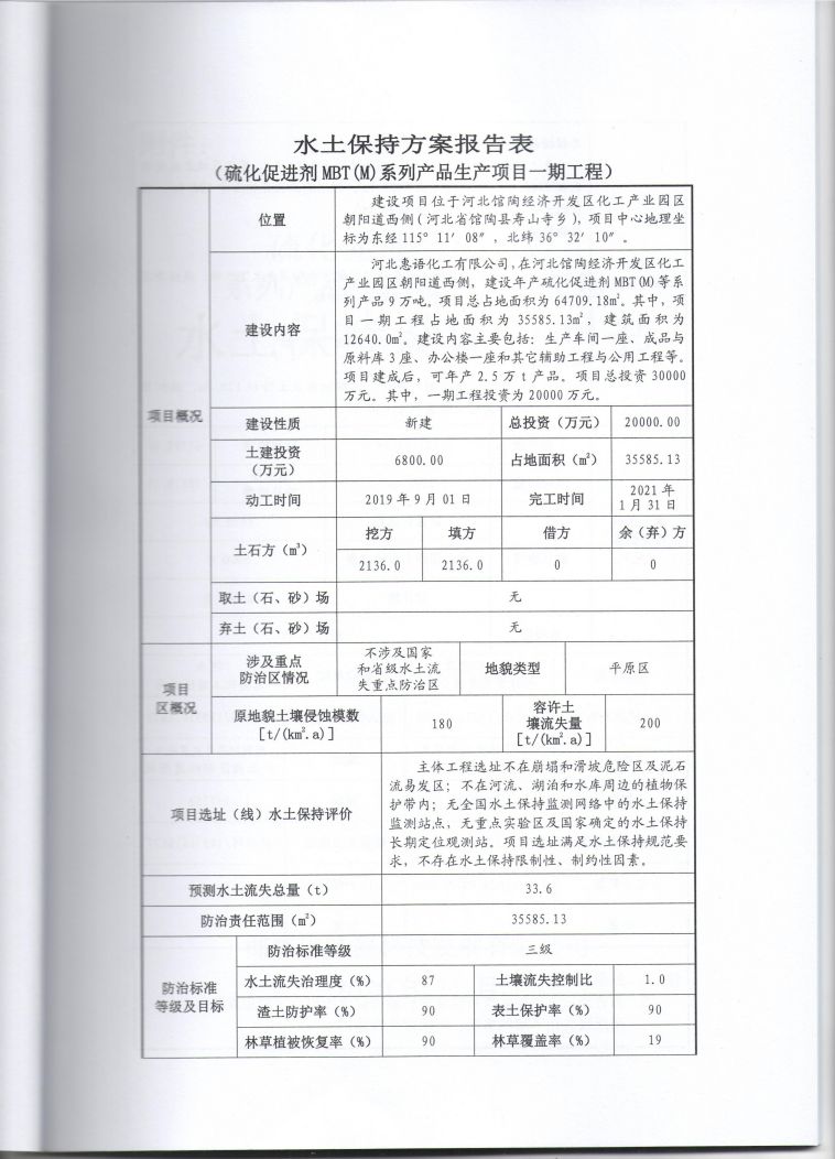 河北惠语化工有限公司