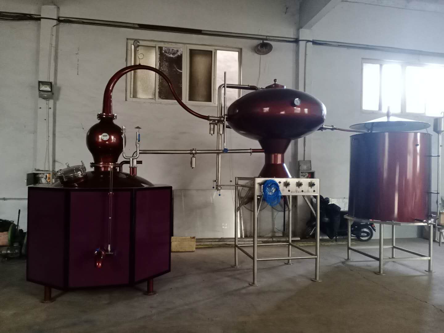 威士忌壶式蒸馏设备