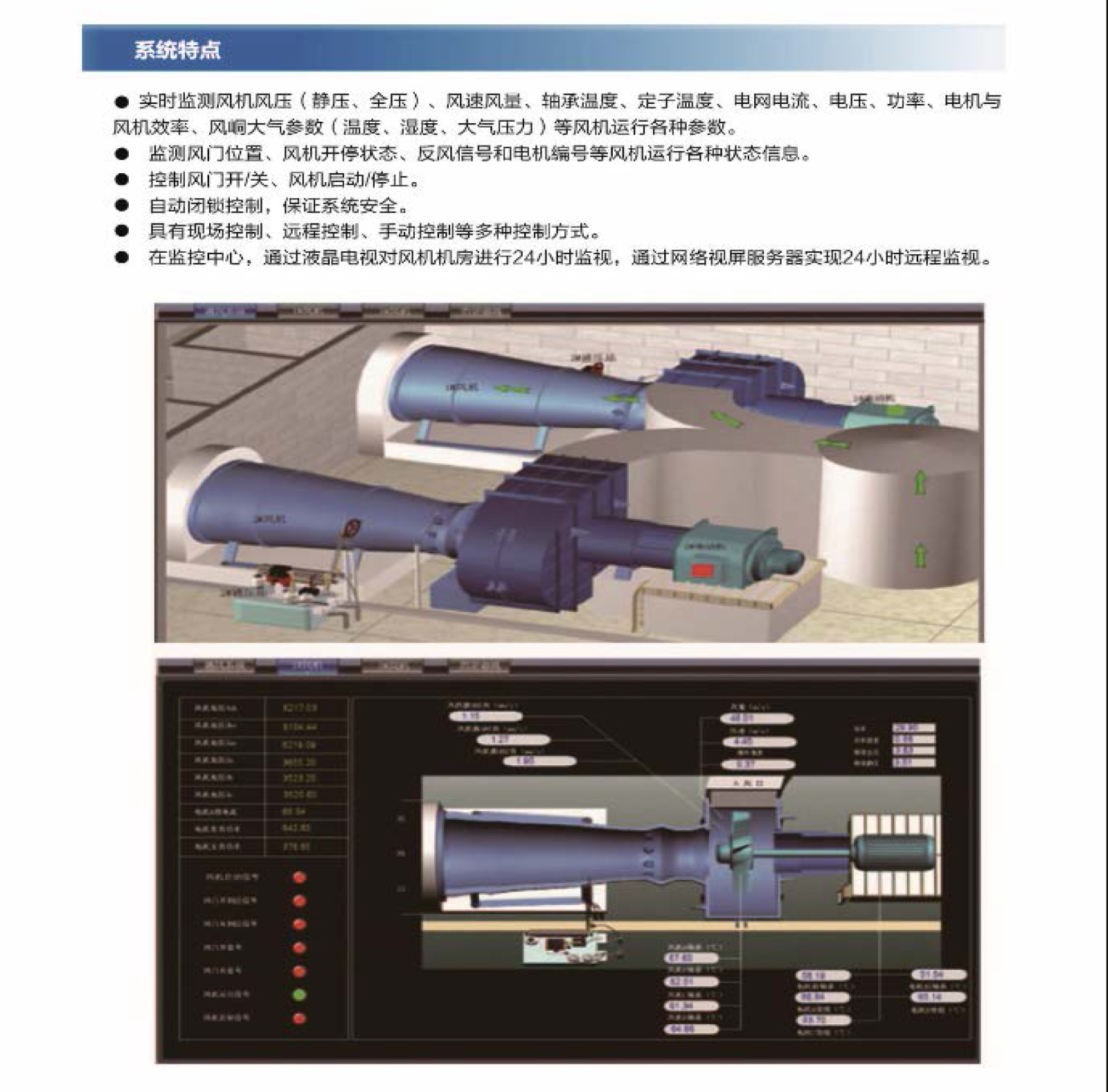 矿用通风机在线监控系统