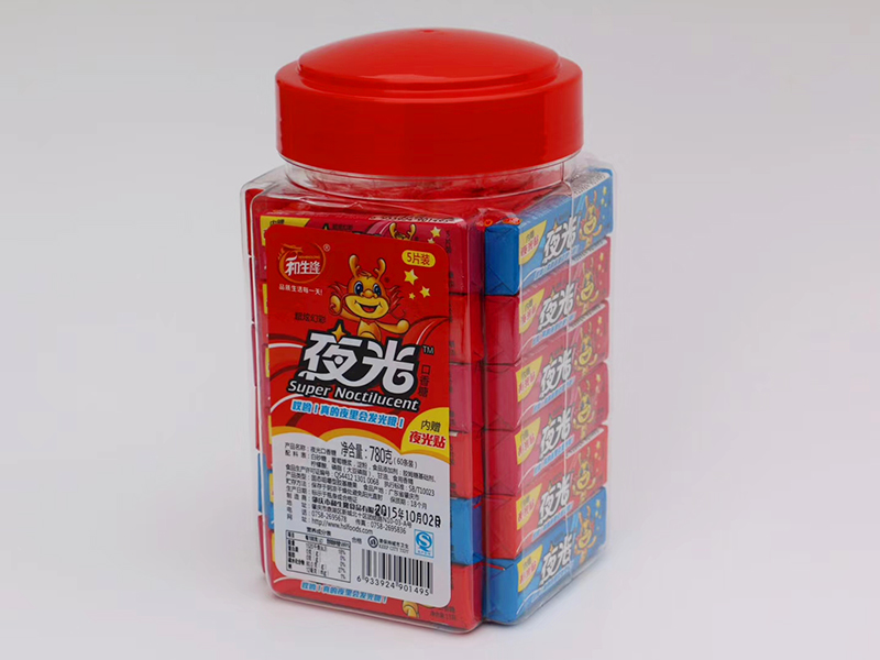 五片夜光口香糖