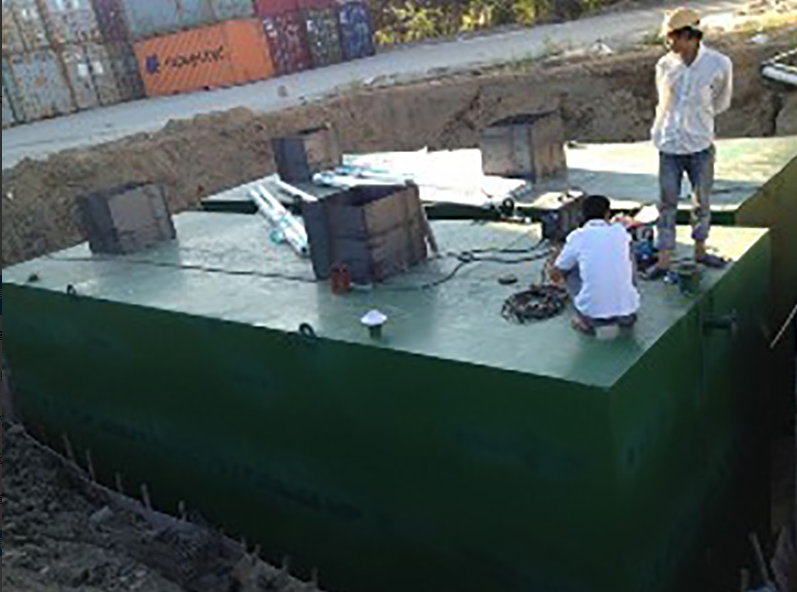 地埋式污水处理设备的结构部件