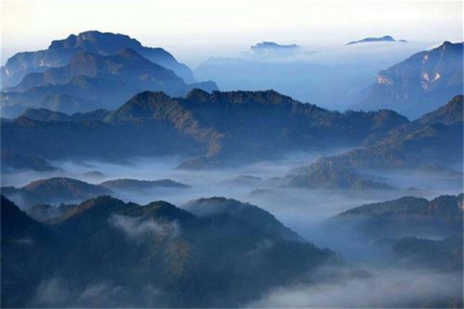 曾家山风景图