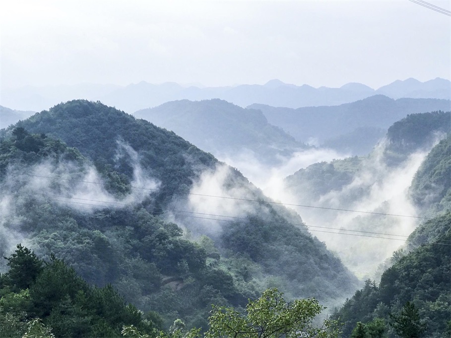曾家山风景图