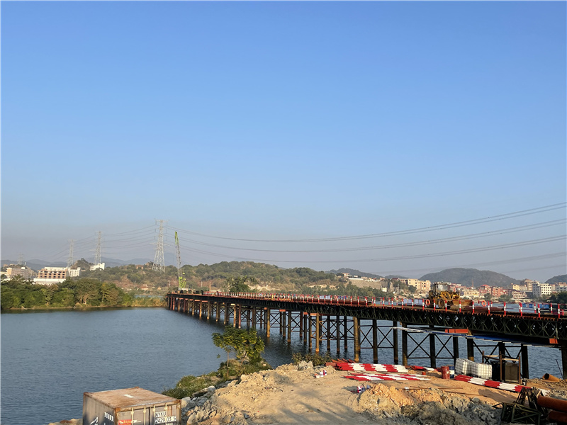 南安市武荣大桥钢栈桥与钢平台项目