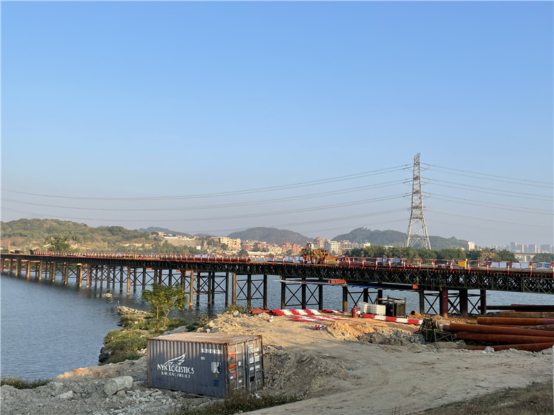 南安市武荣大桥钢栈桥与钢平台项目