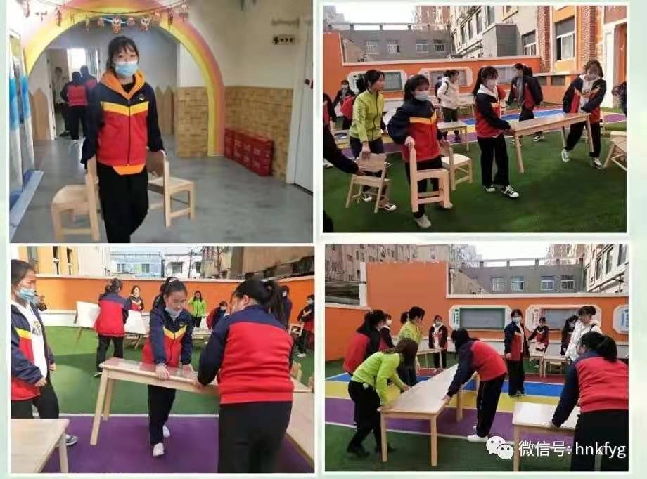 开封市一职业中等***学校1904师生走进开封未来·雅歌听障儿童语训中心