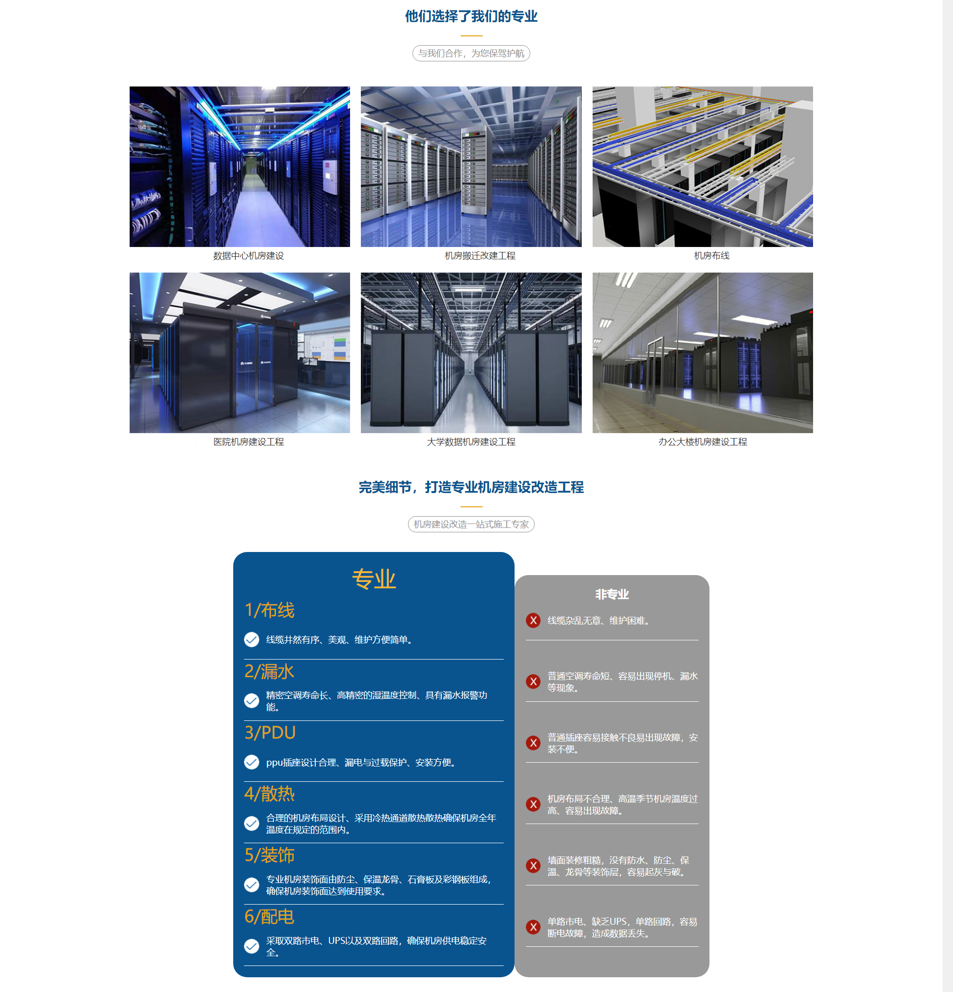 福州機(jī)房建設(shè)