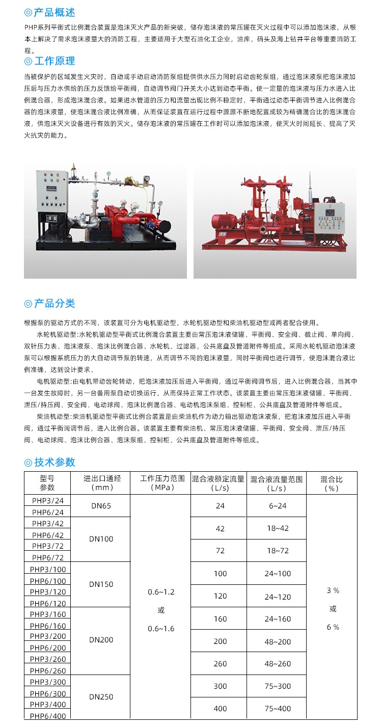 平衡式比例混合装置-柴油机/电动机驱动